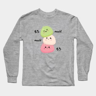 Mochi mochi mochi Long Sleeve T-Shirt